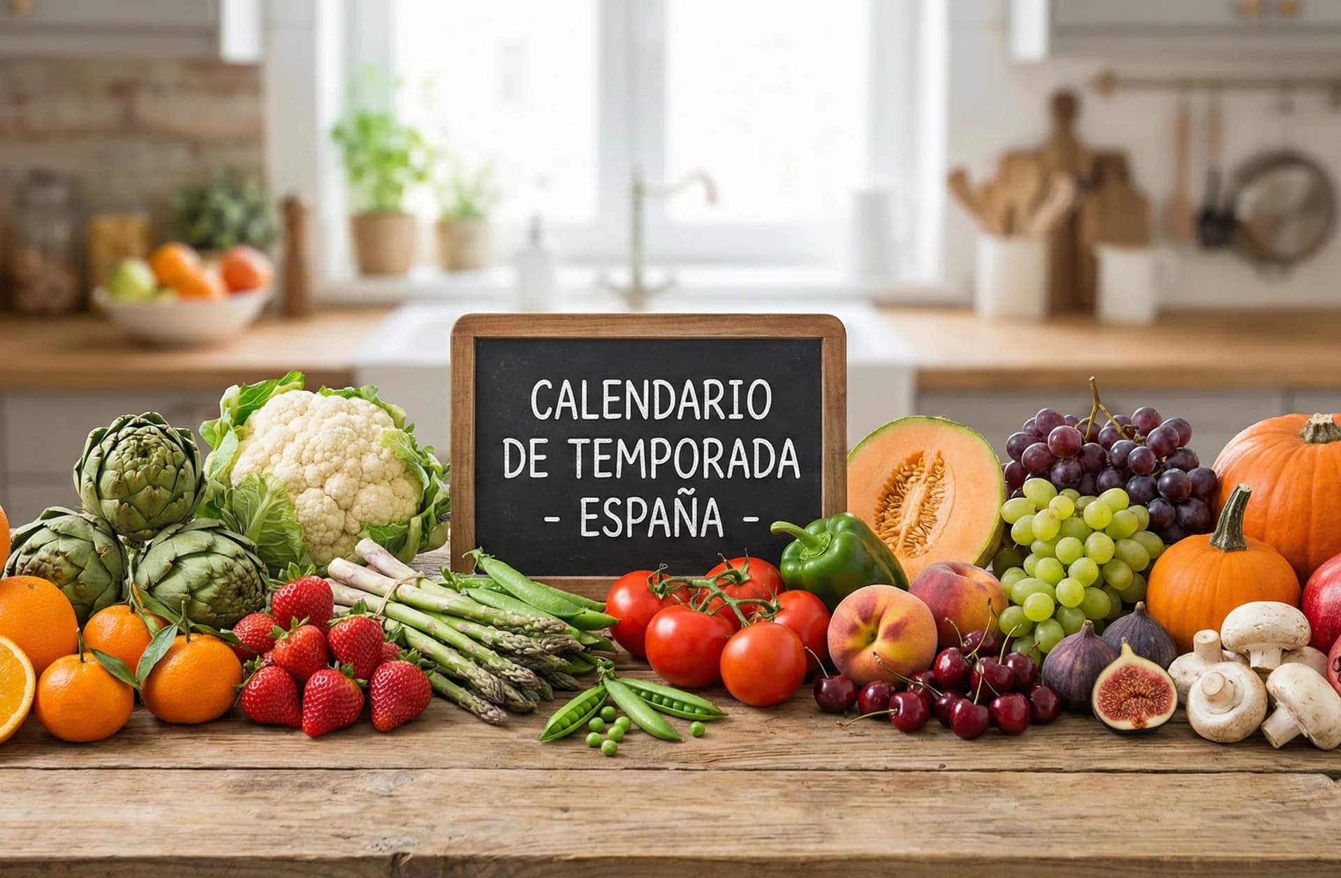 Calendario de frutas y verduras de temporada en España
