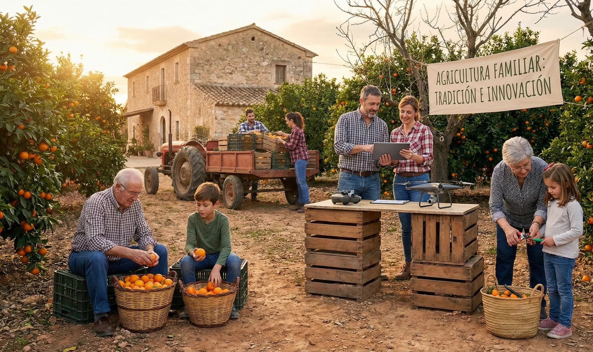Agricultura familiar: tradición e innovación en el campo valenciano